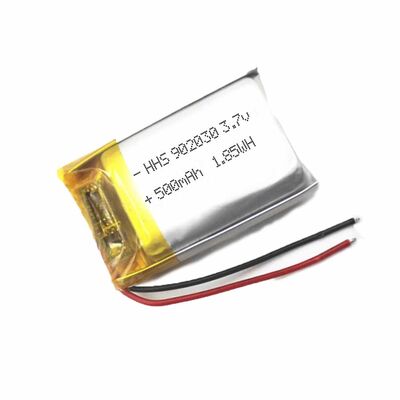 PL902030 3.7Volt 500mAh Rechargeable Polymer Battery