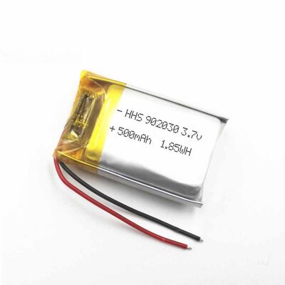PL902030 3.7Volt 500mAh Rechargeable Polymer Battery