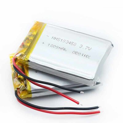 UN38.3 PL103450 1800mAh 3.7Volt Deep Cycle Polymer Battery