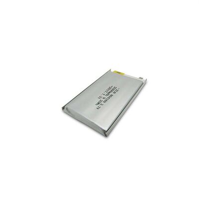 1C Discharge PL804169 3.7V 2500mAh 9.25Wh Li Ion Polymer Cell