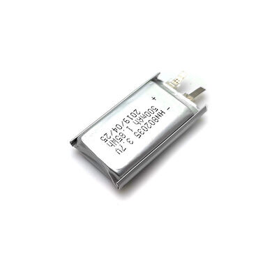 Rechargeable 3.7V 500mAh 1.85Wh Li Ion Polymer Cell PL802035