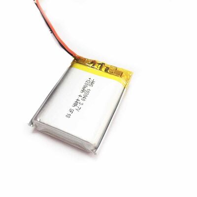 1C Discharge 3.7Volt  1200mAh Polymer Battery Pack PL103040