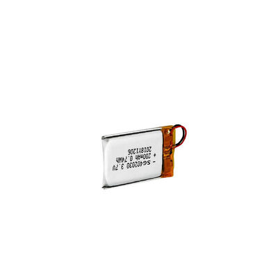 PL402030 3.7V 200mAh Rechargeable Lithium Polymer Li-Po Battery with Positive Negative Wires for Ultra-Mini Portable Gadgets, MSDS China Manufacturer