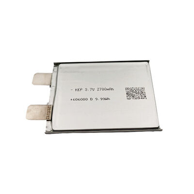 PL606080 2700mAh 3.7V 9.99Wh Lithium Ion Polymer Cell