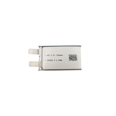 6.29Wh 1700mAh 3.7V Lithium Ion Polymer Battery