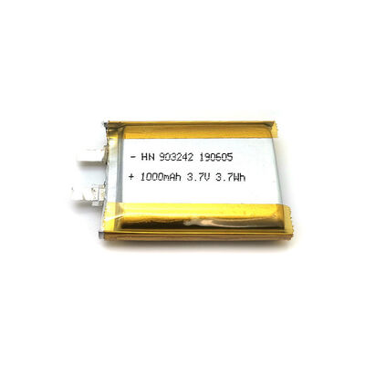 PL903242 1000mAh 3.7V Lithium Ion Pouch Cell