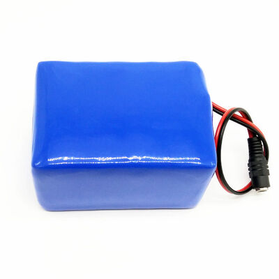 16Ah 12V Rechargeable 18650 Lithium Ion Battery Pack with Single DC Female Connector for Handheld Detector，UN38.3 Compliant Made in China