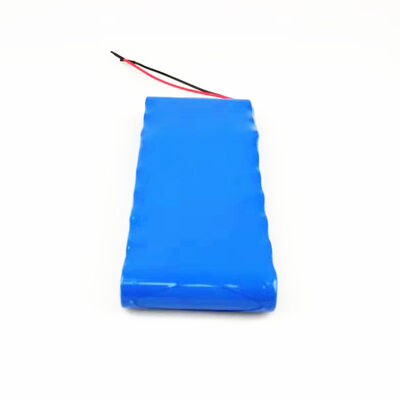96Wh 8Ah 12V Custom echargeable 18650 Lithium Ion Battery Pack with Bare Red Black Wire Lead for Strip LED Light, CE China Manufacturing Factory