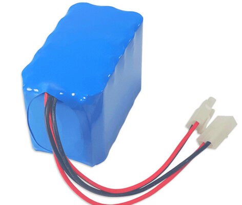 OEM ODM 11.1V 12Ah 18650 Rechargeable Lithium Battery Pack with White Male & Female Matching Terminal Connectors for Portable Speakers, CB China Manufacturing Factory