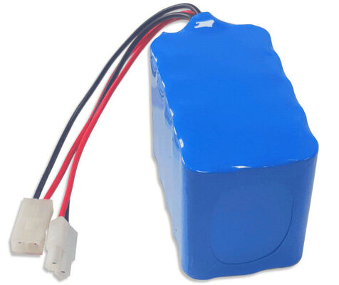OEM ODM 11.1V 12Ah 18650 Rechargeable Lithium Battery Pack with White Male & Female Matching Terminal Connectors for Portable Speakers, CB China Manufacturing Factory