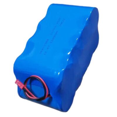 12V 12Ah Lithium Rechargeable 18650 Battery Pack with JST Red Connector for Electronic Hanging Crane Scale , UN38.3 China Manufacturing Factory