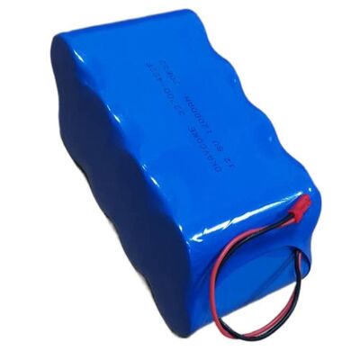 12V 12Ah Lithium Rechargeable 18650 Battery Pack with JST Red Connector for Electronic Hanging Crane Scale , UN38.3 China Manufacturing Factory