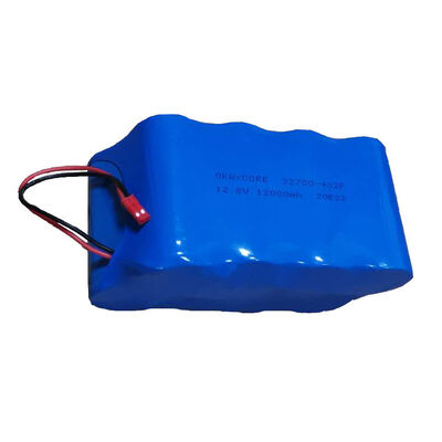 12V 12Ah Lithium Rechargeable 18650 Battery Pack with JST Red Connector for Electronic Hanging Crane Scale , UN38.3 China Manufacturing Factory