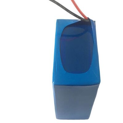 High Power 6000mAh 12V Vertical Compact 18650 Lithium Battery Pack with Stripped Red Black Bare Wires for DIY Solar Equipment, RoHS Compliant Made in China