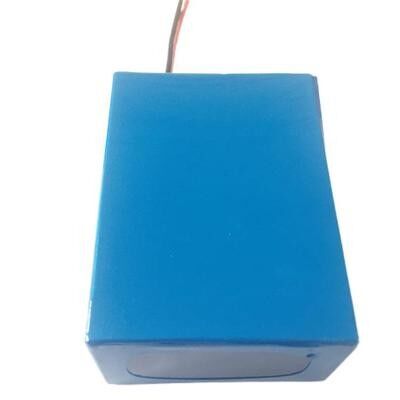 High Power 6000mAh 12V Vertical Compact 18650 Lithium Battery Pack with Stripped Red Black Bare Wires for DIY Solar Equipment, RoHS Compliant Made in China