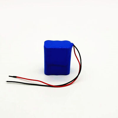 12V 4AH 18650 Rechargeable Lithium Battery Pack with Long Stripped Red & Black Bare Lead Wires for Outdoor Emergency Lights, CB China OEM Manufacturer