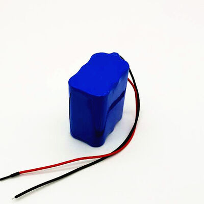 12V 4AH 18650 Rechargeable Lithium Battery Pack with Long Stripped Red & Black Bare Lead Wires for Outdoor Emergency Lights, CB China OEM Manufacturer