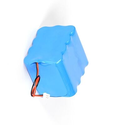 12V 10.4Ah Square Rechargeable Lithium Battery Pack with Small White JST Connector Wire for Garden Lamps, ROSH China Manufacturer