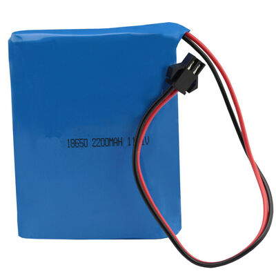 NMC Samsung 12V 2200mAh 18650 Rechargeable Battery Pack with 1C Discharge for Portable Speakers , RoHS Compliant Made in China