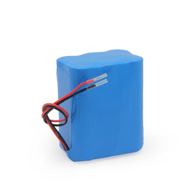 12V 6000mAh Rechargeable Lithium Battery Pack with Pre-crimped Spade Terminal Wires for Portable Speakers , IEC62133 China Manufacturer