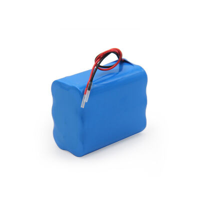 12V 6000mAh Rechargeable Lithium Battery Pack with Pre-crimped Spade Terminal Wires for Portable Speakers , IEC62133 China Manufacturer