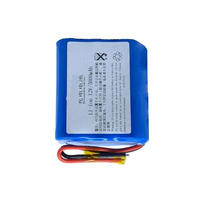 Custom 12V 5000mAh Rechargeable Lithium Battery Packs with Heat-Shrunk Bare Lead Wires for mall Solar Lights | IEC62133 China Manufacturer