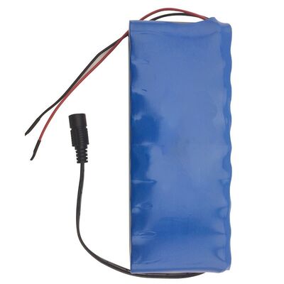 Custom 12Ah 12V 18650 Rechargeable Lithium Ion Battery Pack with Snap Lock Plastic Connector for Handheld Massager | RoHS Compliant Made in China