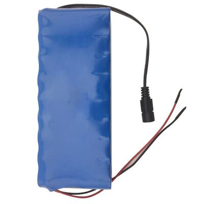 Custom 12Ah 12V 18650 Rechargeable Lithium Ion Battery Pack with Snap Lock Plastic Connector for Handheld Massager | RoHS Compliant Made in China