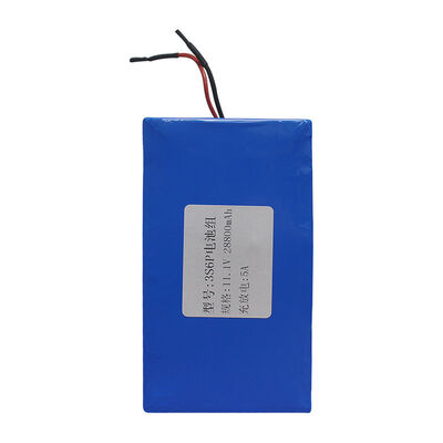 BMS Protected 18650 Battery Pack | 12V 28800mAh 18650 Battery Pack with Shrinked PVC for Vendor Stall Lighting | UN38.3 Compliant Made in China