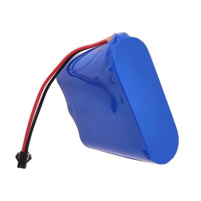 Custom 5500mAh 12V 18650 Lithium Battery Pack with Snap-Lock Black Plastic Connector for Wearable Electronics | MSDS Compliant Made in China