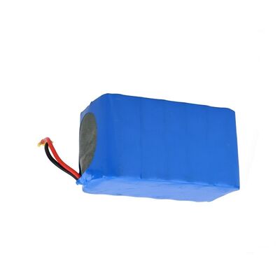 Custom 12V 12Ah Rechargeable 18650 Battery Pack with Blue PVC Insulated for Portable Water Pumps | RoHS Compliant Made in China
