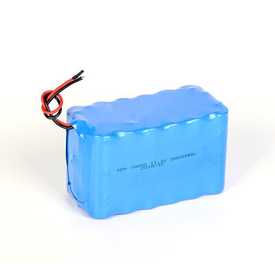 High Discharge 18650 Battery Pack | 11.1V 15600 mAh Rechargeable Li-ion Battery Pack for Small Electronic Device | RoHS Compliant Made in China