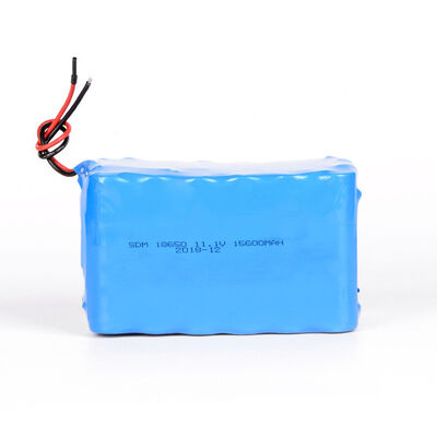 High Discharge 18650 Battery Pack | 11.1V 15600 mAh Rechargeable Li-ion Battery Pack for Small Electronic Device | RoHS Compliant Made in China