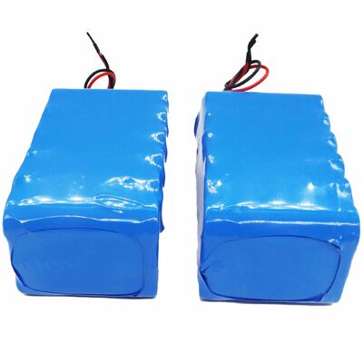 High Discharge 18650 Battery Pack | 11.1V 20Ah Blue PVC Insulated Rechargeable Lithium Ion Battery Pack for Portable Nebulizer | RoHS Compliant Made in China