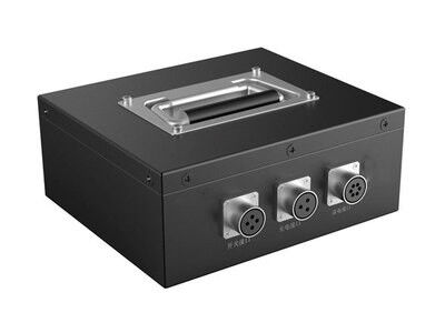 High Discharge 18650 Battery Pack | 12V 128AH Metal Lithium Battery Enclosure Box for Marine Boat Energy Storage | RoHS Compliant Made in China