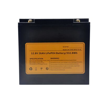 LiFePO4 Lithium Battery Pack | Custom 12V 21Ah Rechargeable Storage Battery Pack for Security Monitoring Equipment | RoHS Compliant Made in China