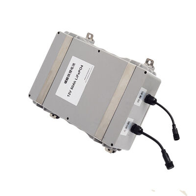 Custom 12V 40Ah Waterproof ABS Outdoor Enclosure LiFePO4 Lithium Battery Pack for Solar Panel Charging , RoHS Compliant Made in China