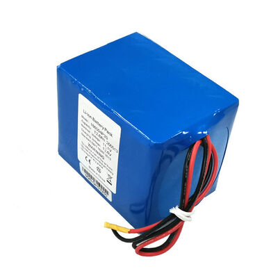 18650 Lithium Ion Battery Pack, 12V 12.8Ah Compact Square 18650 Rechargeable Lithium Battery Pack for Portable Medical Detector