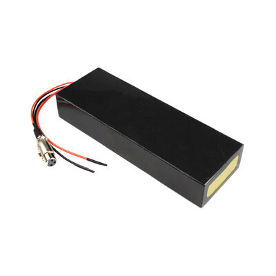 Sumsung 30Ah 24V Long Slim Black Plastic Enclosure 18650 Lithium Ion Battery Pack Built-in BMS XLR 3-Pin Connector Rechargeable Li-ion Battery for Balance Bike, MSDS China Factory