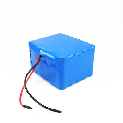 24V 13Ah 18650 Lithium Ion Battery Pack Built-in BMS Protection Board Rechargeable Li-ion Battery with Bare Wire for Solar Light，MSDS Compliant Made in China