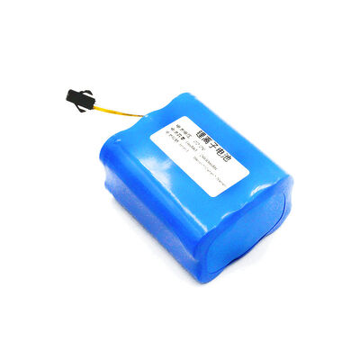 2600mAh 24V Custom Square Wave Shape 18650 Lithium Ion Battery Pack with Multi-Wire Black Plastic Terminal Connector，Li-ion Storage Battery for Medical Equipment，CE Compliant Made in China