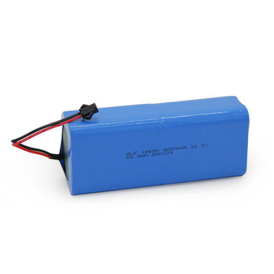 4000mAh 24V 18650 Li-ion Battery Pack with 2Pin Small JST Connector，Rechargeable Lithium Storage Battery for Massager，RoHS Compliant Made in China