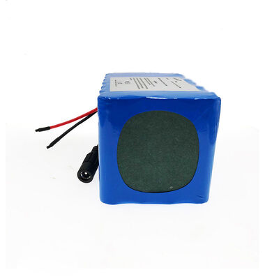 10Ah 24V Lithium Ion Battery Pack with DC Female Power Connector, Blue PVC Insulated Rechargeable Li-ion Storage Battery for CCTV Camera，UN38.3 China Manufacturer