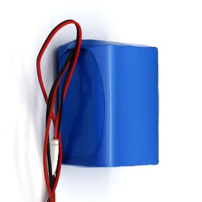 Samsung 4500mAh 24V Rechargeable 18650 Lithium Ion Battery Pack, Built-in BMS Protection Board Red Black Bare Wire for Surveillance Device, UN38.3 China Manufacturer