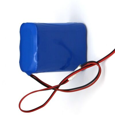 Samsung 4500mAh 24V Rechargeable 18650 Lithium Ion Battery Pack, Built-in BMS Protection Board Red Black Bare Wire for Surveillance Device, UN38.3 China Manufacturer
