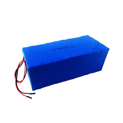 18Ah 24V 18650 Lithium Ion Battery Pack ，High Capacity Red Black Bare Wire Output Built-in BMS for Outdoor Backup Power，RoHS Compliant Made in China