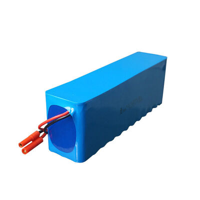 20Ah 24V 18650 Lithium Ion Battery Pack, Built-in BMS with Red Bullet Male Female Connector for Garden Equipment, UN38.3 Compliant Made in China