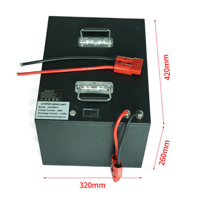 24V 200Ah LiFePO4 Lithium Iron Phosphate Battery Pack，Built-in BMS Anderson Connector for Camping Trailer Off-Grid Power， IEC62133 China Manufacturer