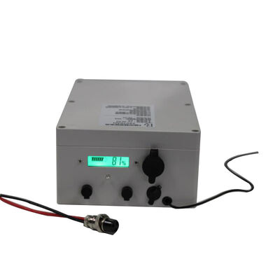 20Ah 24V 18650 Lithium Ion Battery Pack with Separate DC Female Charge Jack & Red Anderson High Current Discharge Connector for Farm Spraying Machine, CE China Manufacturer