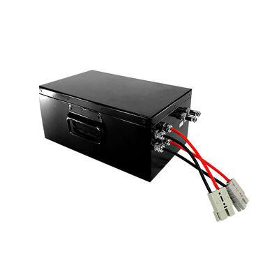 Sony 60Ah 24V Custom Metal Case Lithium Ion Battery Pack with Anderson Connector，Rechargeable Li Battery for Forklift，CE China Manufacturer